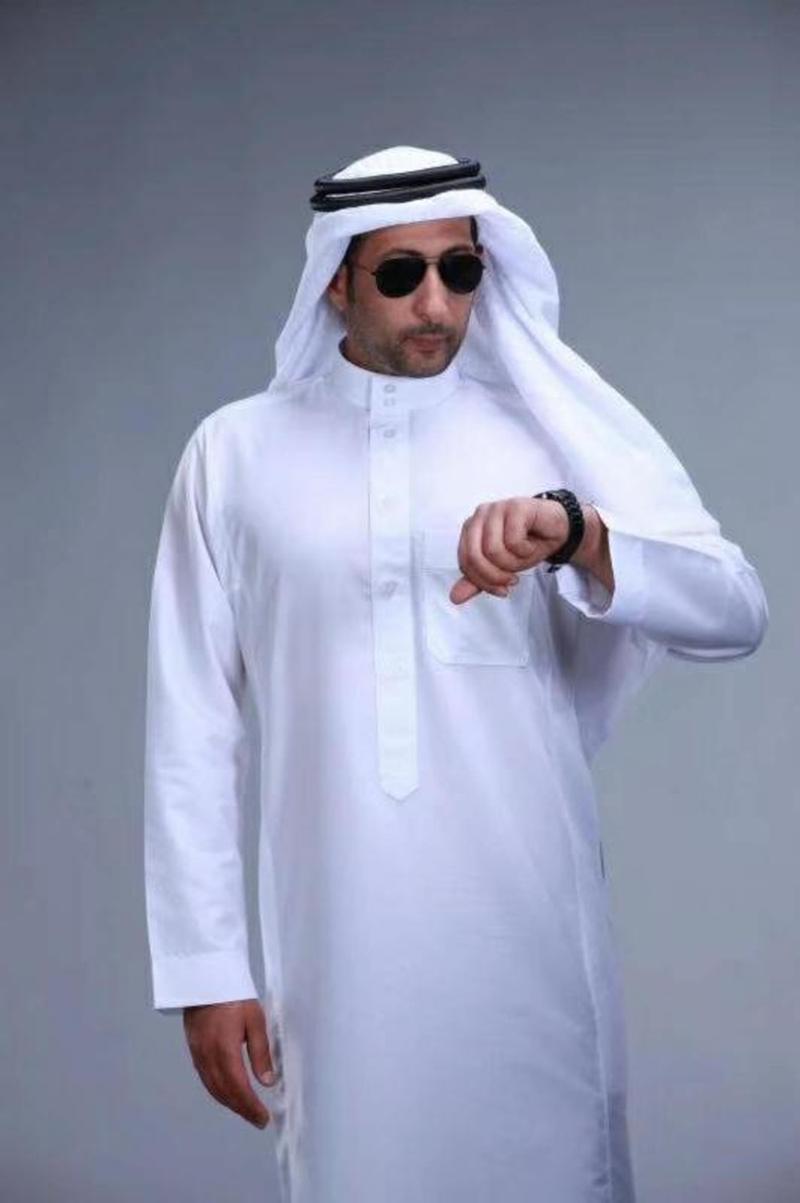 Kurta Men Cotton - الملابس الإسلامية الرجال طول كم طويل