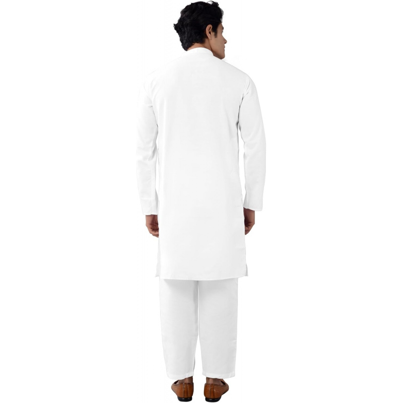 طقم كورتا وبيجاما قطني للرجال، - مراجعة Kurta Men Cotton وسعره