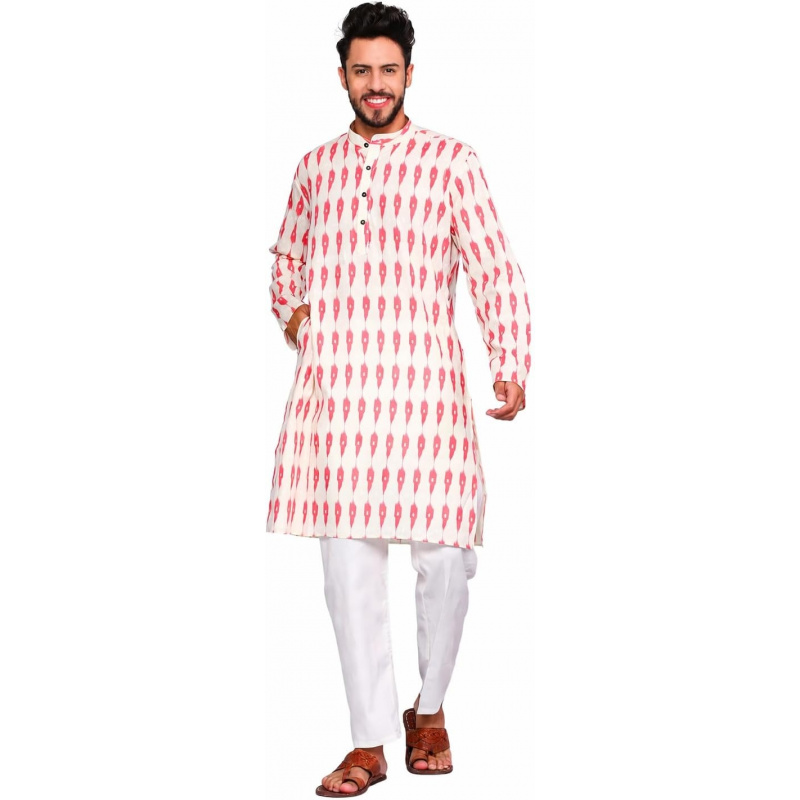 طقم كورتا وبيجاما رجالي من الق - مراجعة Kurta Men Cotton وسعره