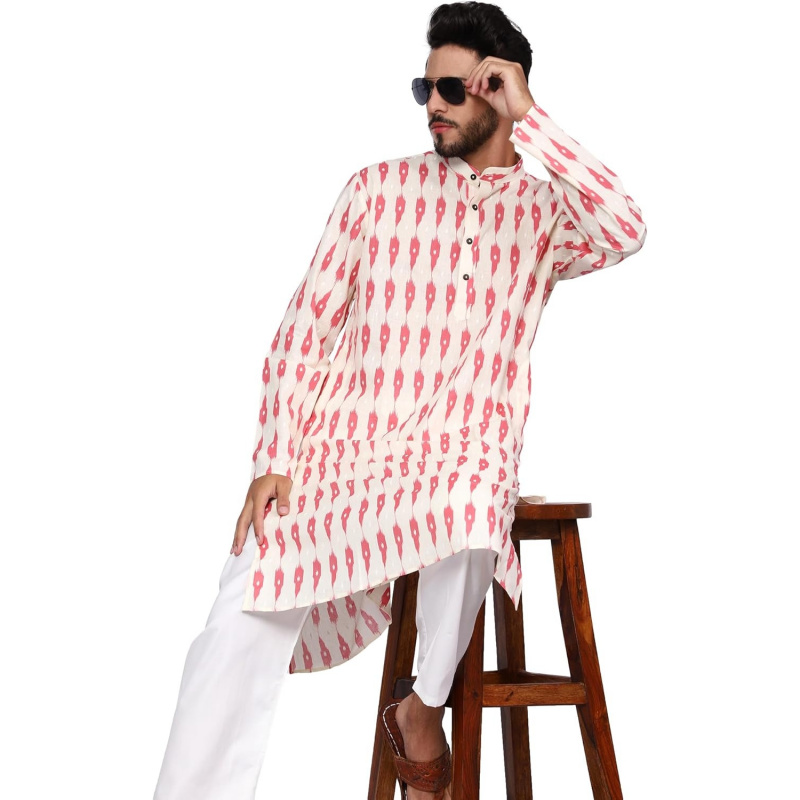 طقم كورتا وبيجاما رجالي من الق - مراجعة Kurta Men Cotton وسعره