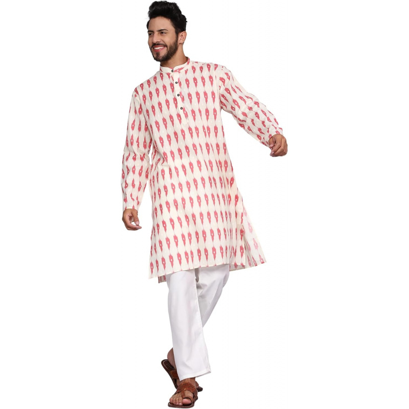 طقم كورتا وبيجاما رجالي من الق - مراجعة Kurta Men Cotton وسعره