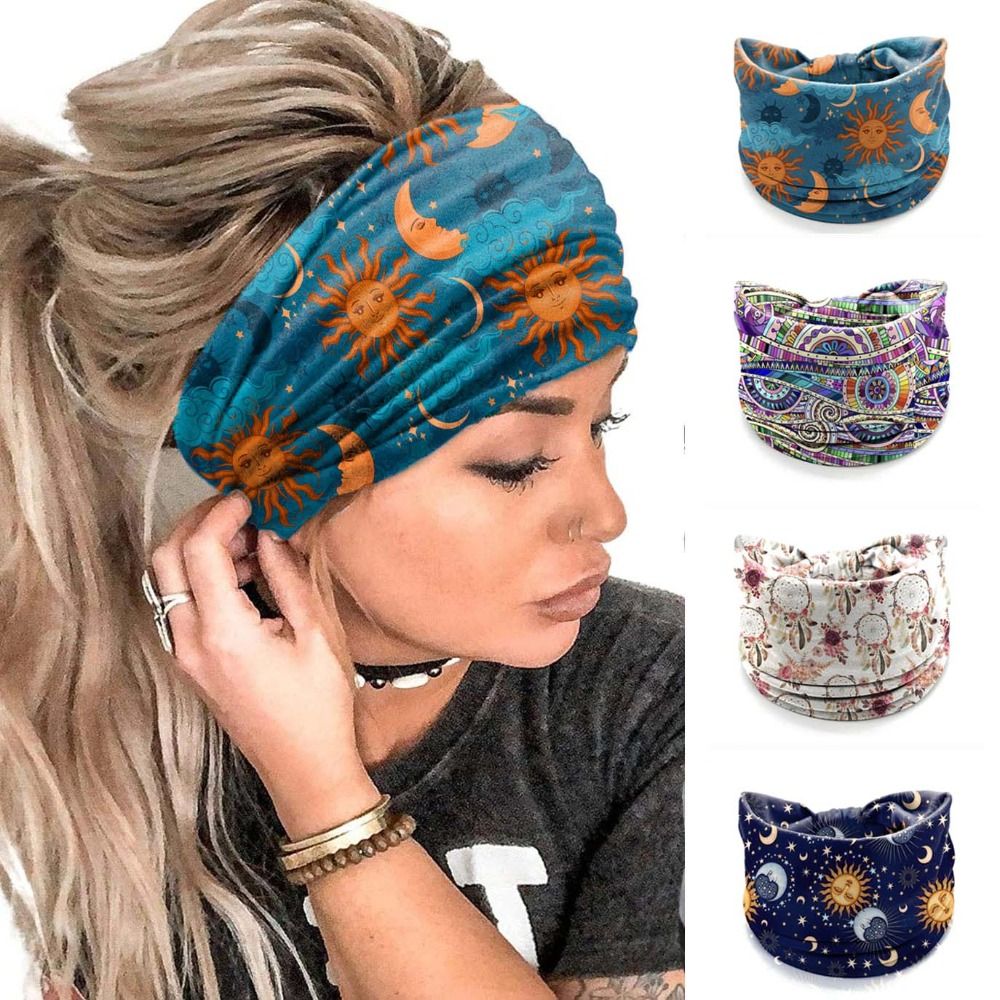 عصابات رأس مرنة جديدة بتصميم ع - مراجعة Ethnic Fashion Accessories وسعره