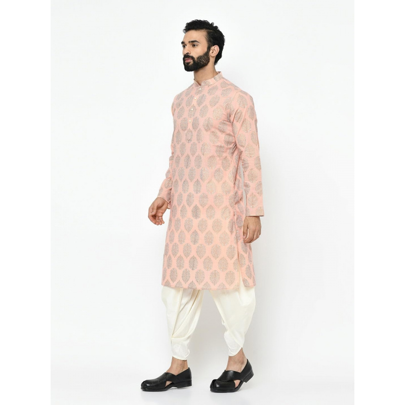 قميص كورتا للرجال - تونيك مطبو - مراجعة Kurta Men Cotton وسعره