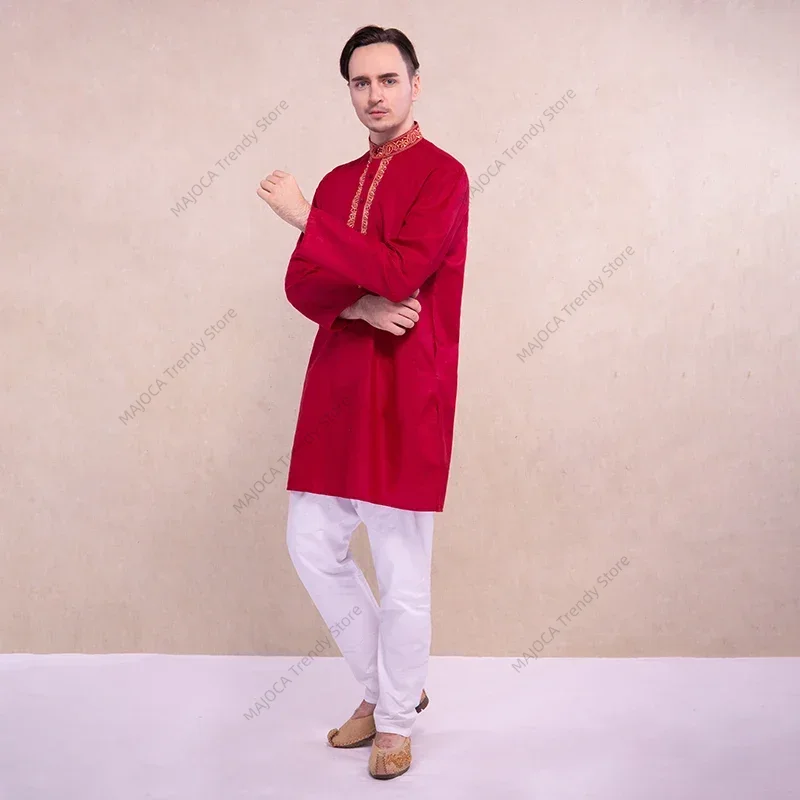 فستان هندي للرجال قميص كورتاس  - مراجعة Kurta Men Cotton وسعره