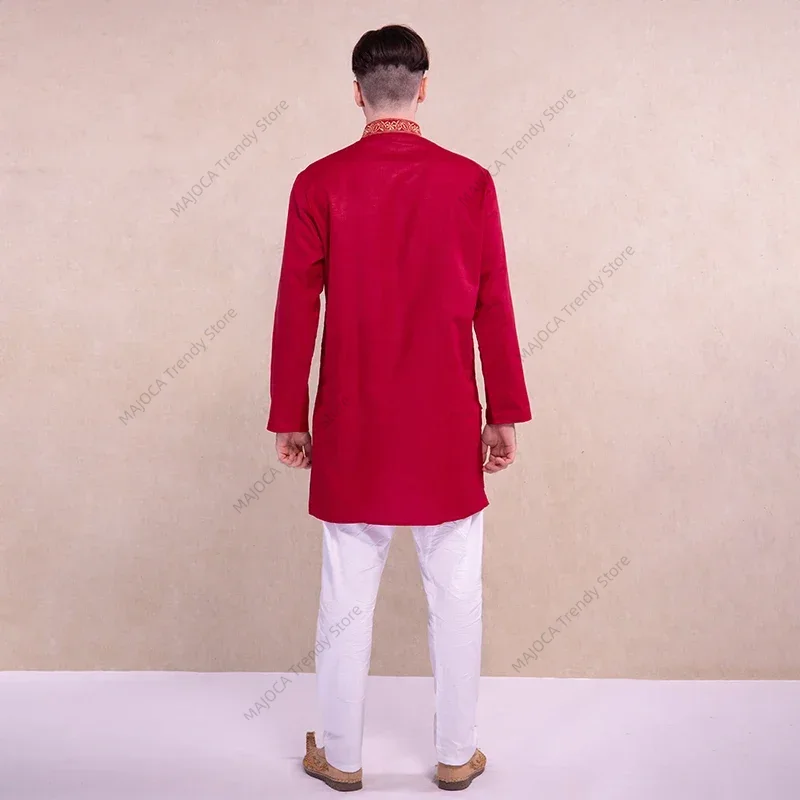 فستان هندي للرجال قميص كورتاس  - مراجعة Kurta Men Cotton وسعره