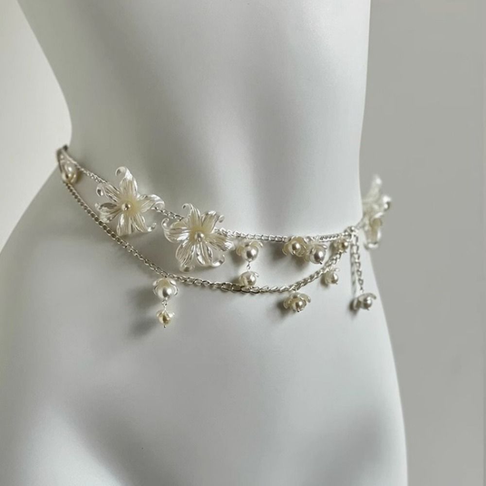 أزياء أنيقة لؤلؤة الخصر سلاسل  - مراجعة Ethnic Fashion Accessories وسعره