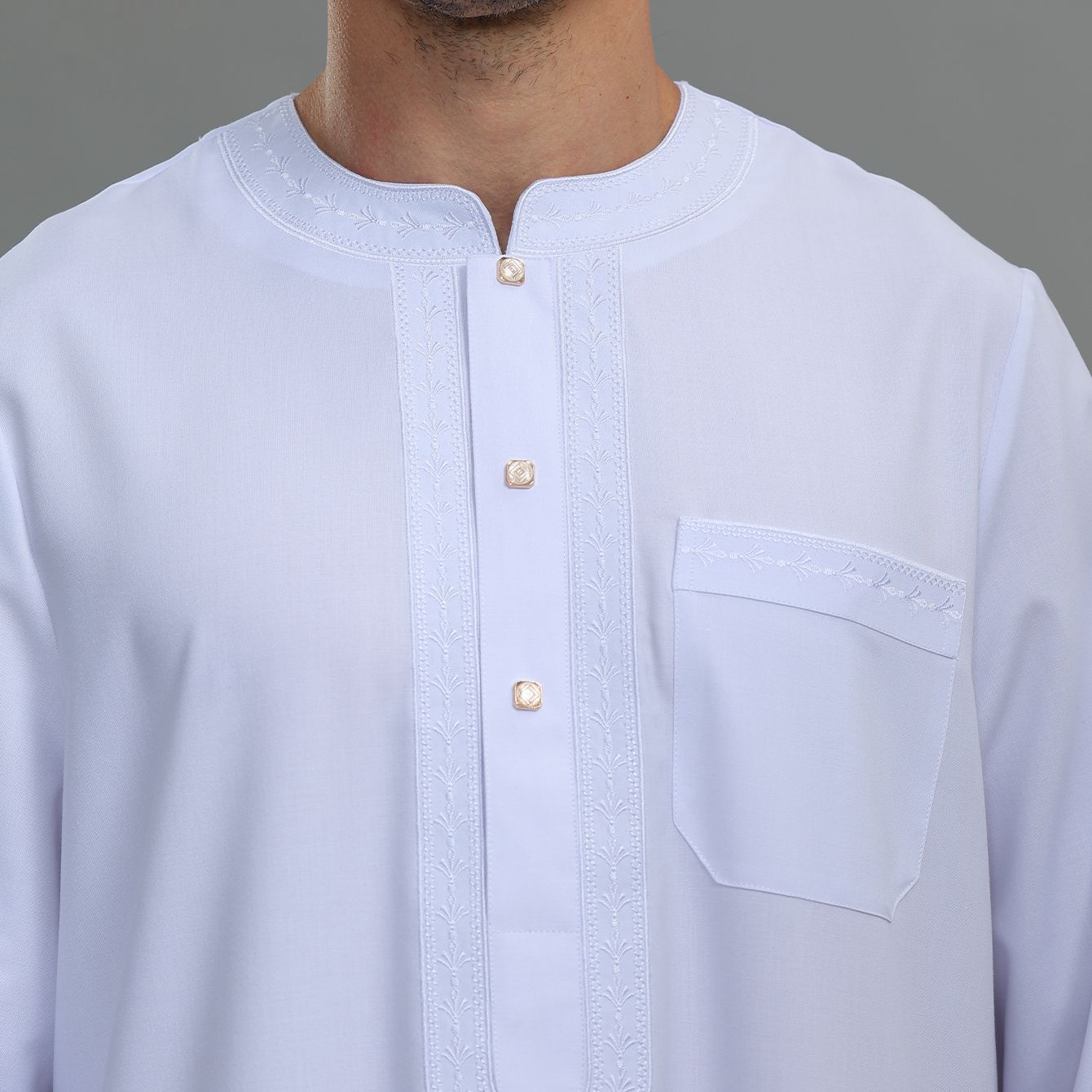 ثوب رجالي كافتان بأزرار أمامية - مراجعة Kurta Men Cotton وسعره