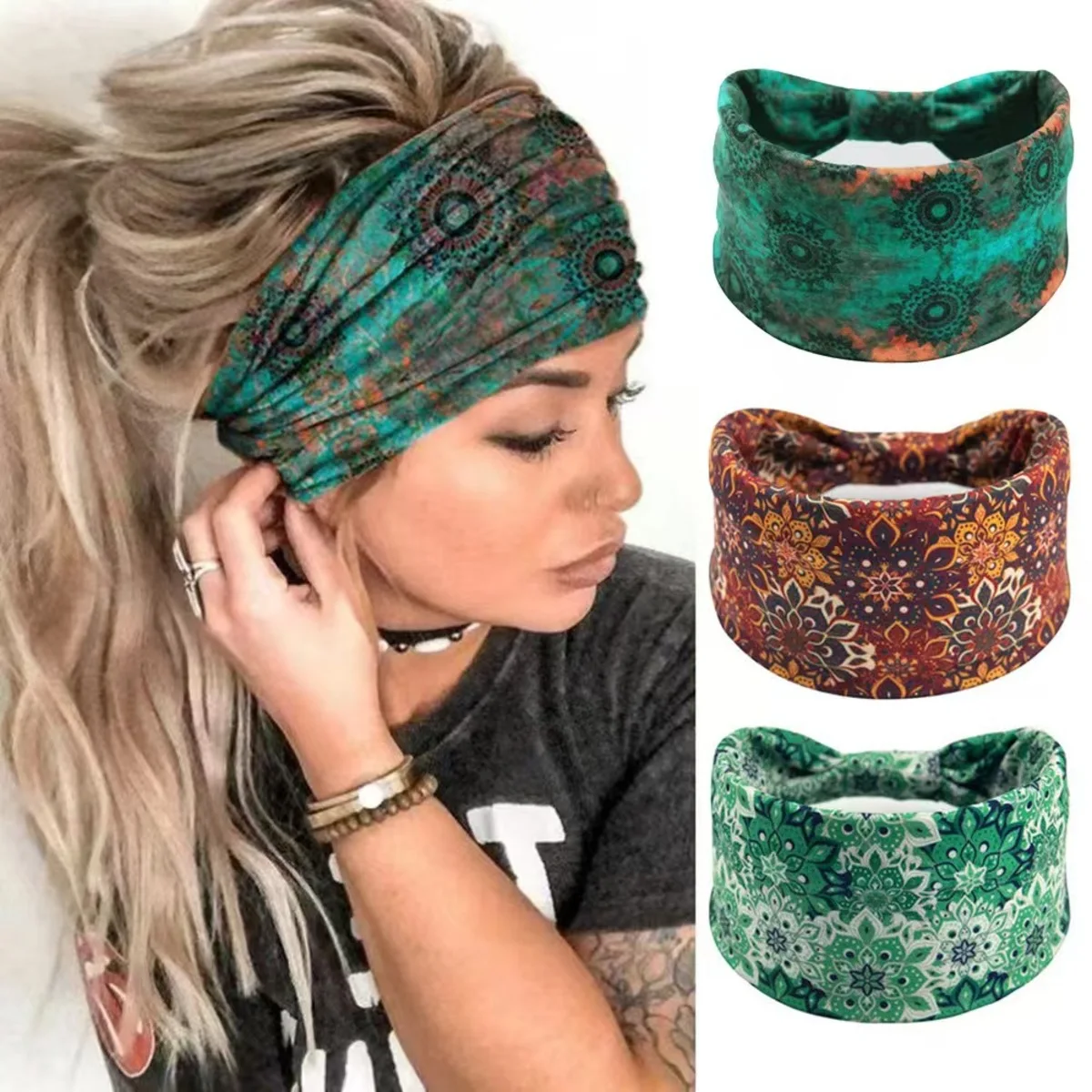 🌸 بوهو ماندالا زهرة عقال |   ا - مراجعة Ethnic Fashion Accessories وسعره